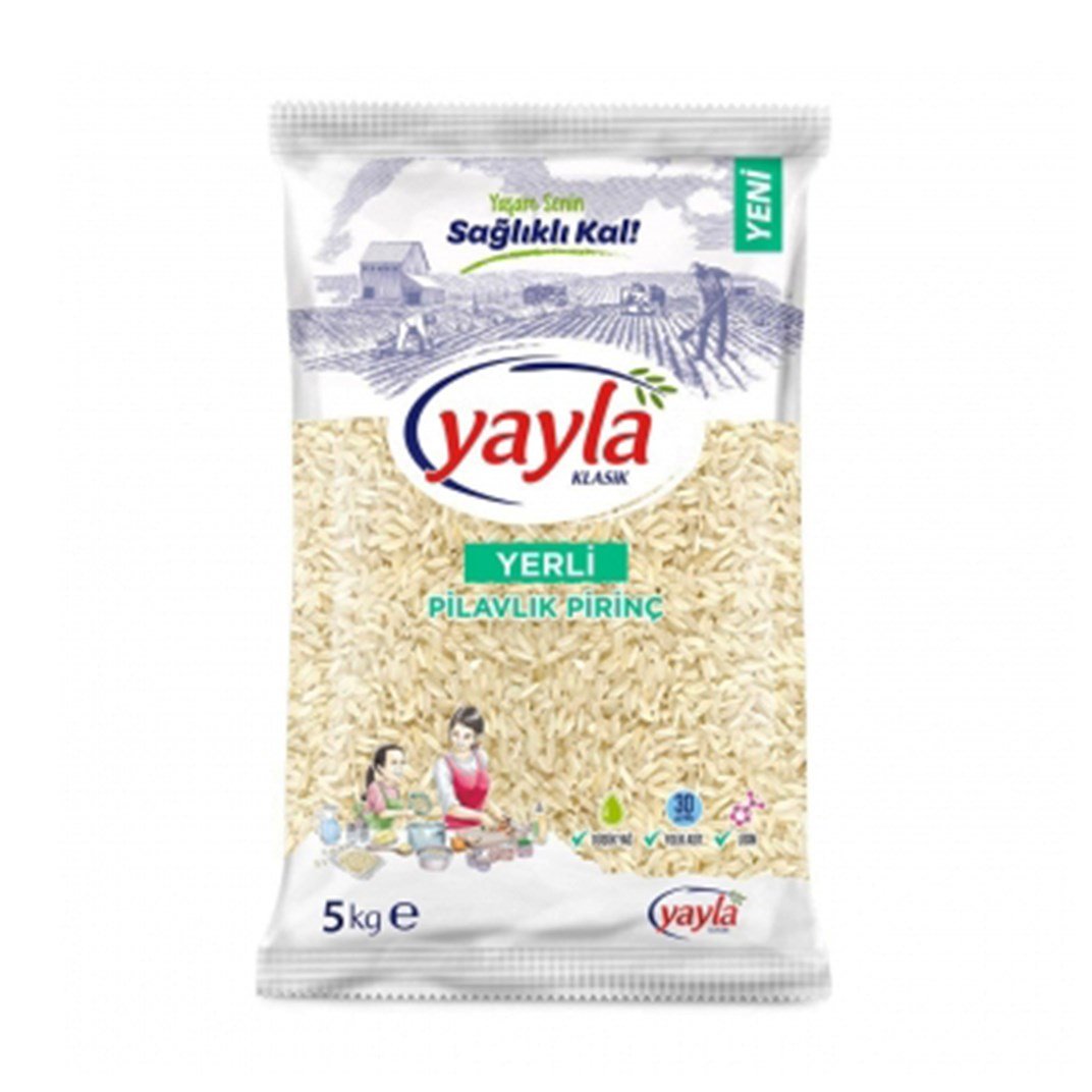 Yayla Klasik Pilavlık Yerli Pirinç 5 kgPirinç