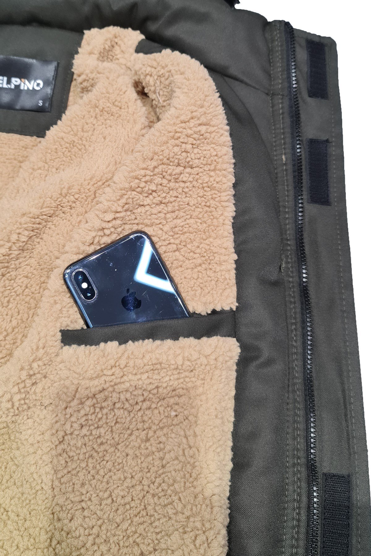 Delpino Erkek Dar Kesim Gabardin Uzun Mont