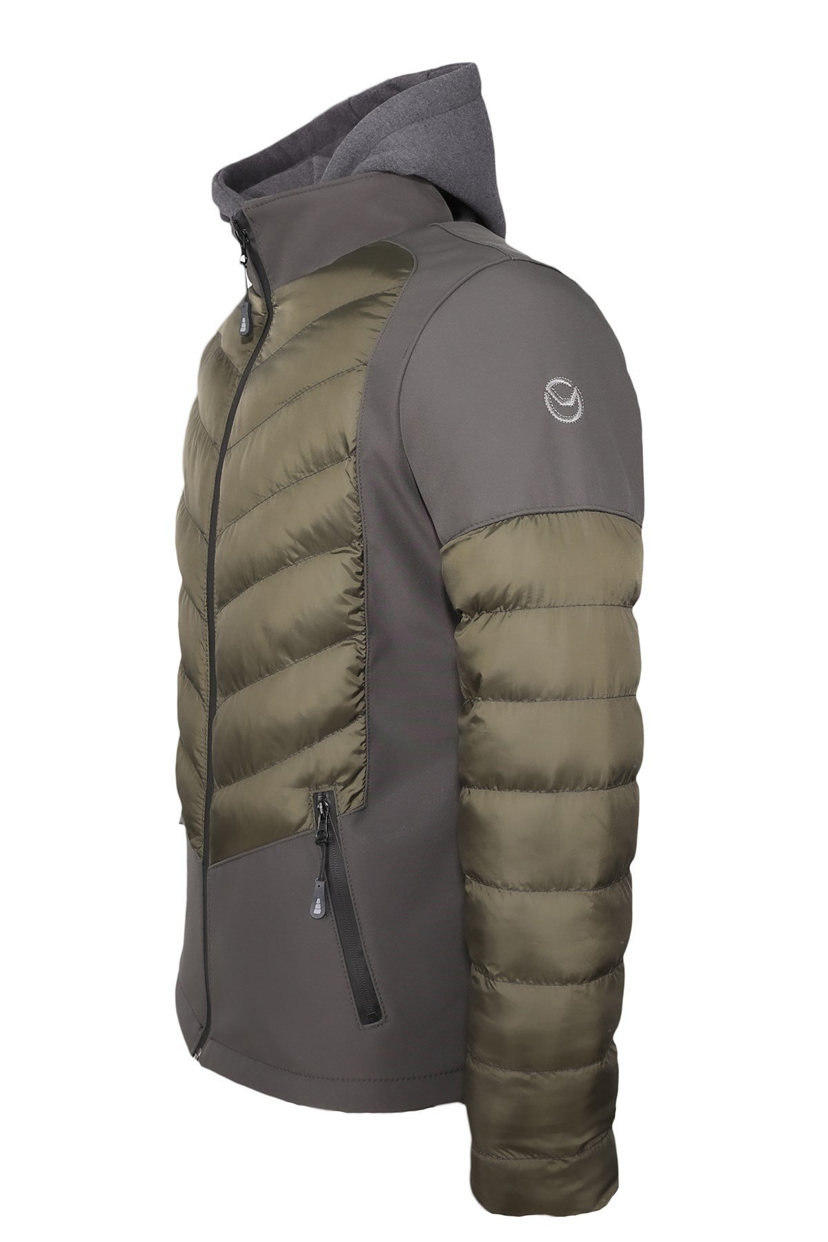 Delpino Erkek Dar Kesim Su ve Rüzgar Geçirmez Softshell Mont