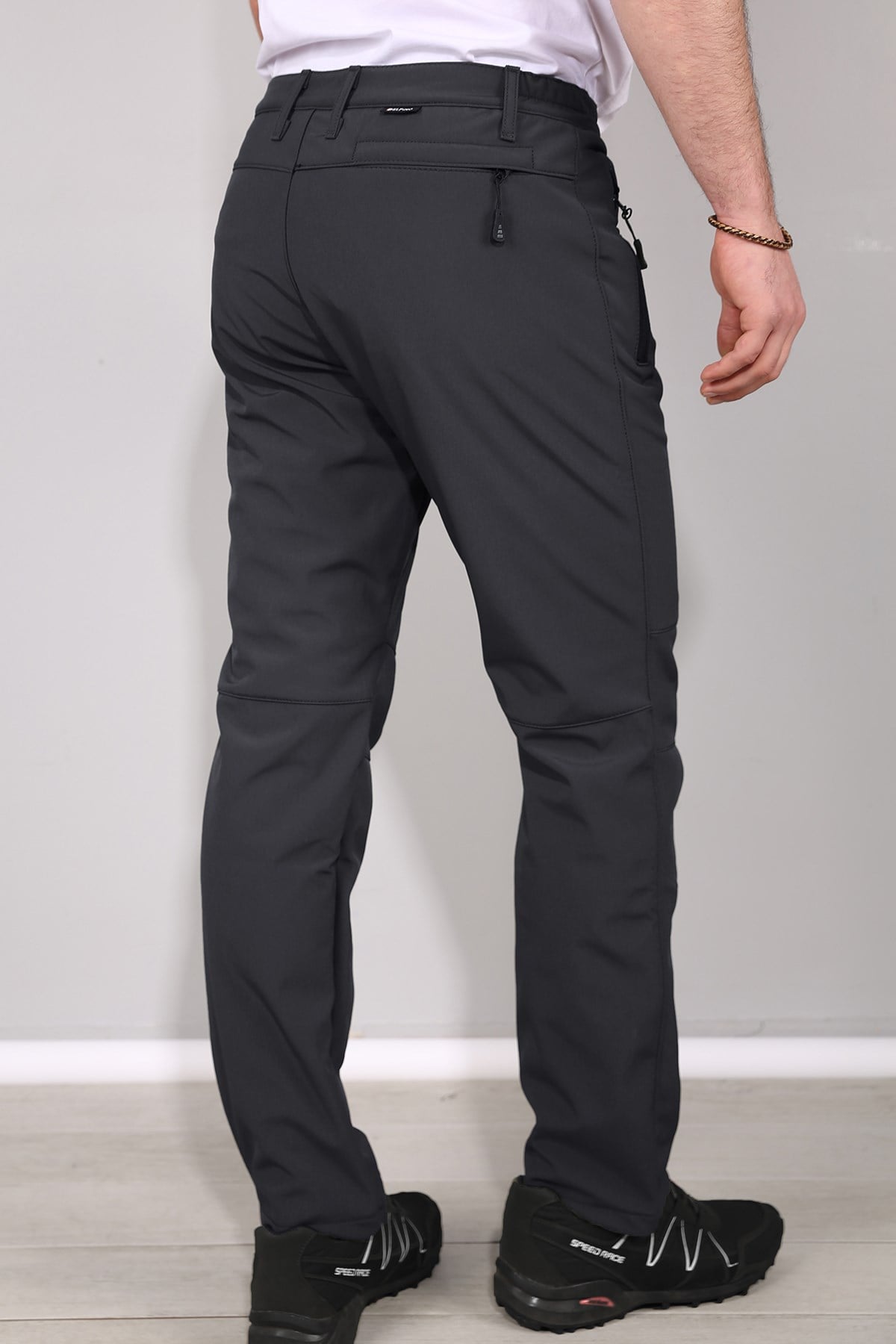 Delpino Erkek Su ve Rüzgar Geçirmez Softshell Pantolon