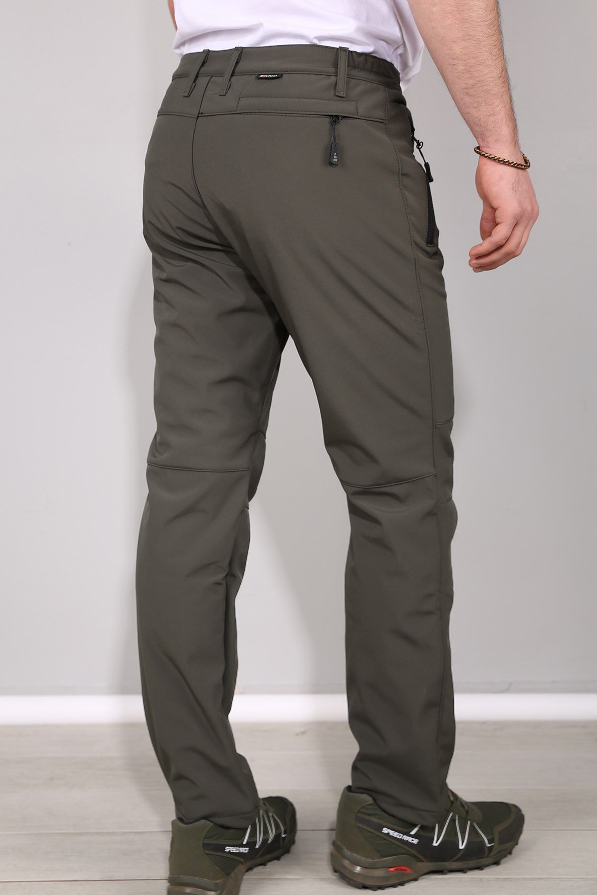 Delpino Erkek Su ve Rüzgar Geçirmez Softshell Pantolon