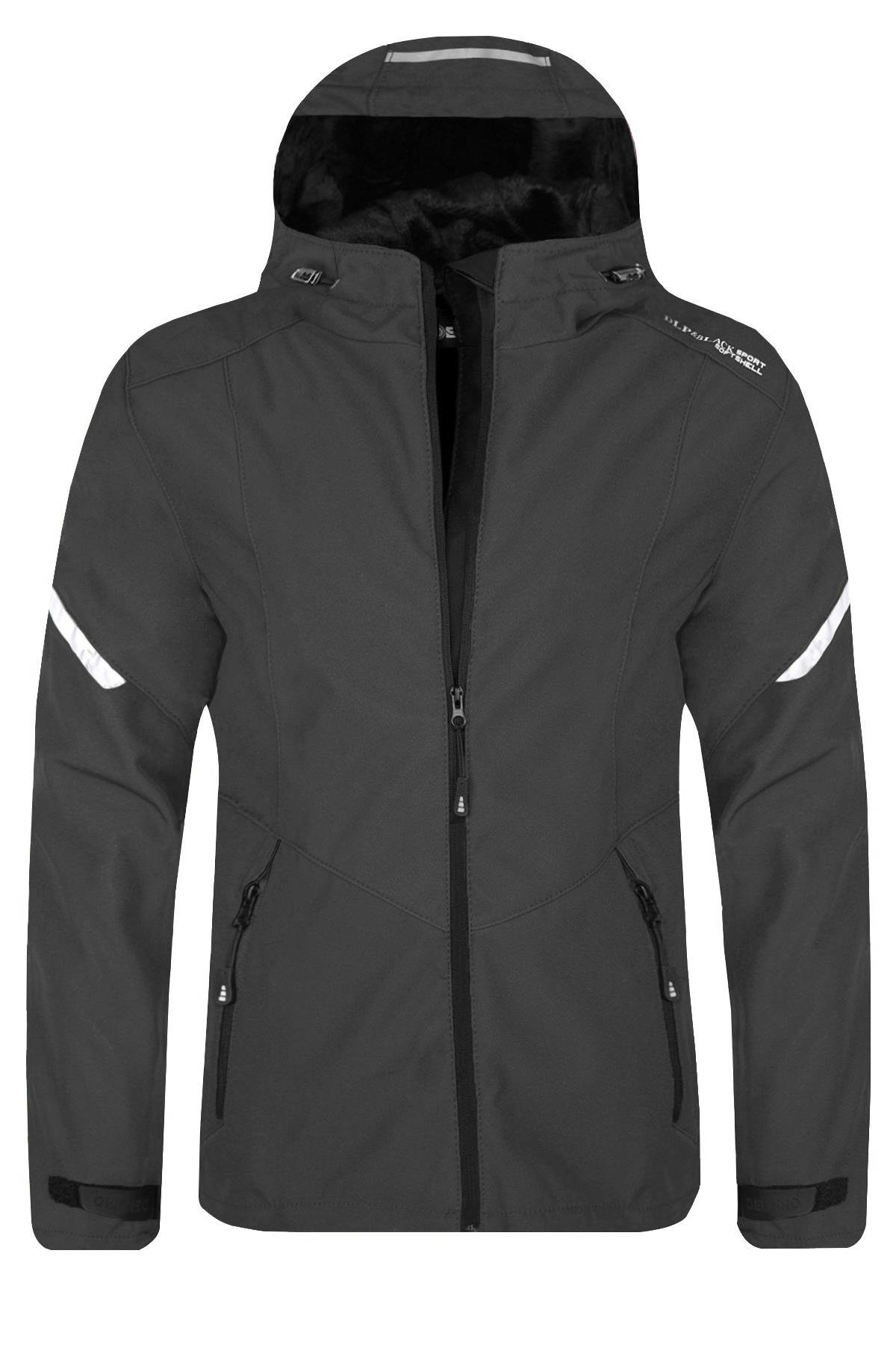 Delpino Erkek Su ve Rüzgar Geçirmez Softshell Mont