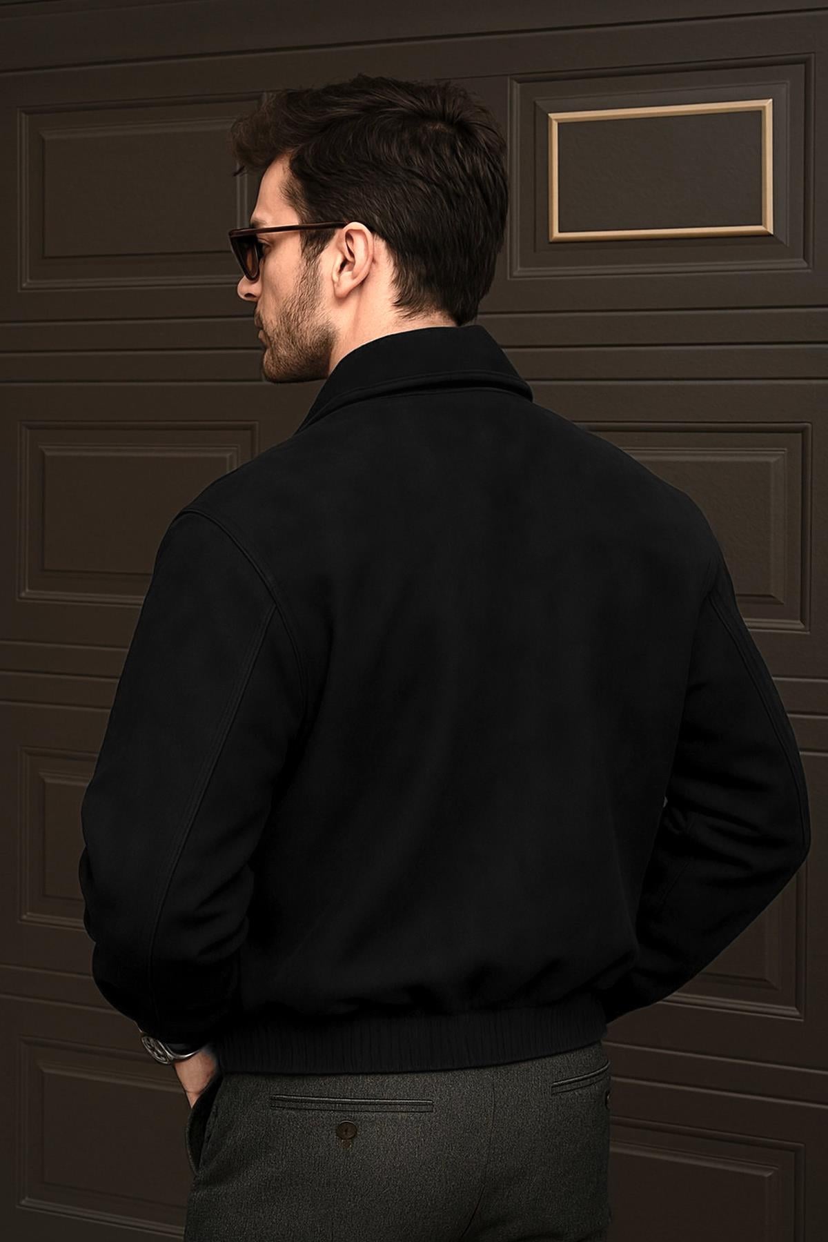 Oversize Süet Ceket