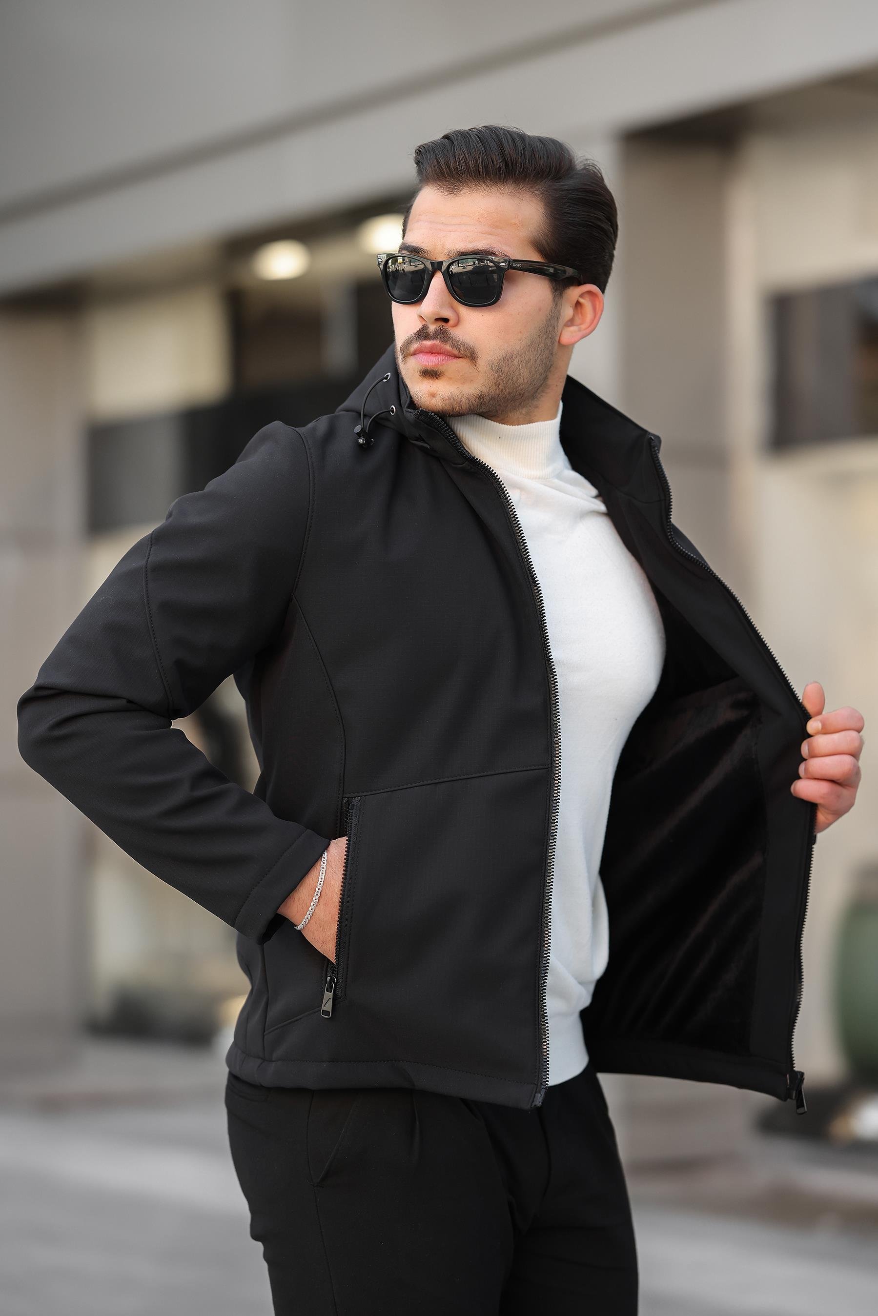 Softshell Su ve Rüzgar Geçirmez Mont