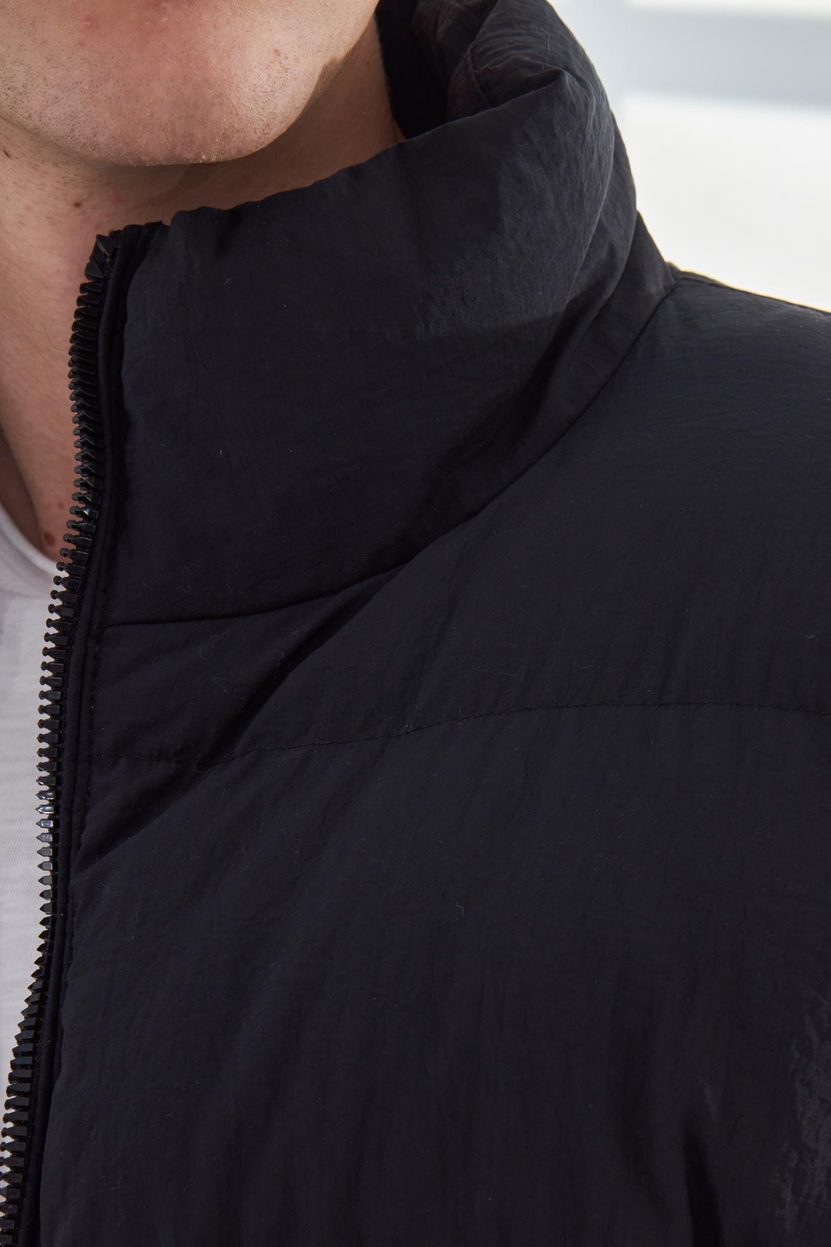 Su ve Rüzgar Geçirmez Erkek Şişme Mont