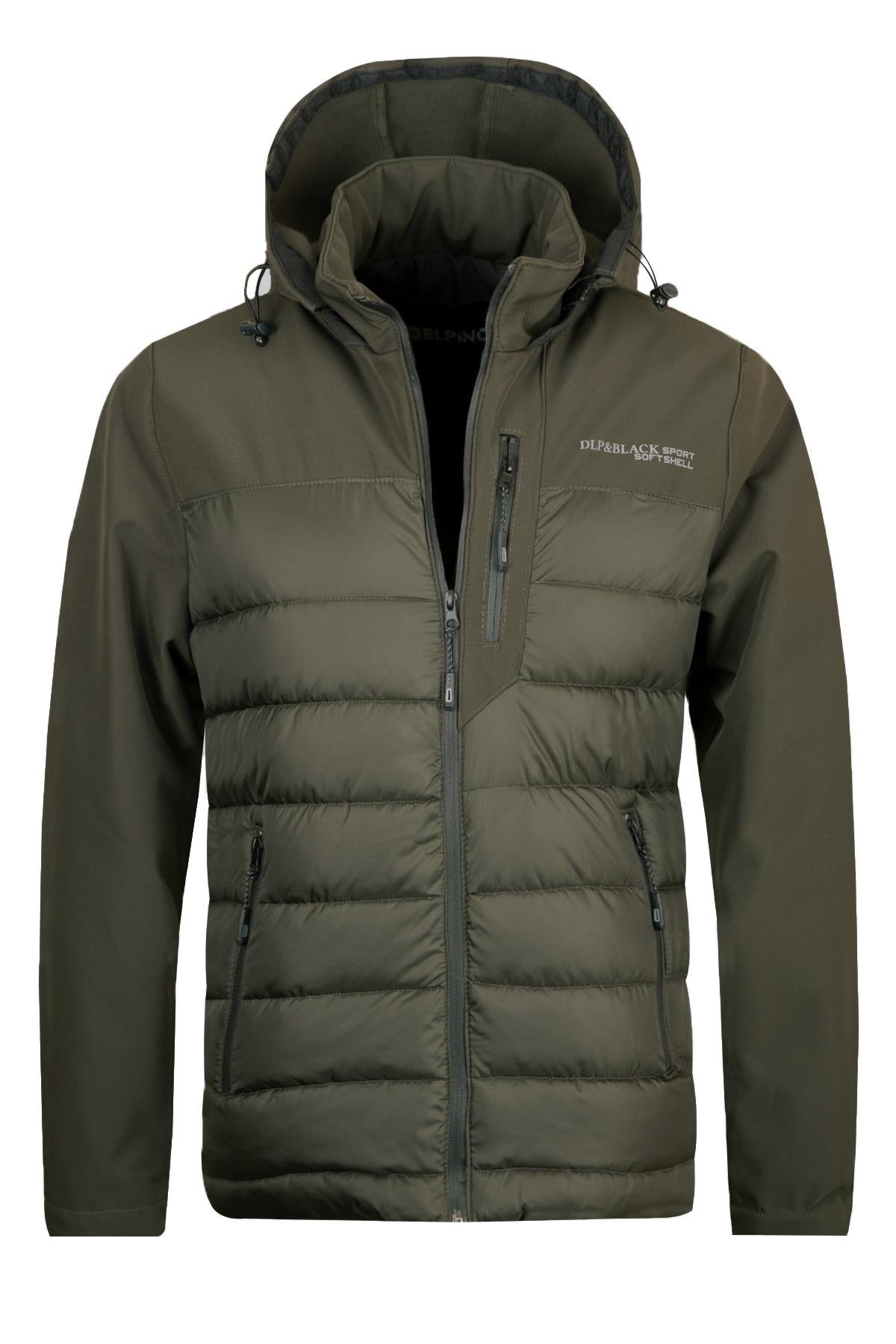 Su ve Rüzgar Geçirmez Softshell Erkek Şişme Mont