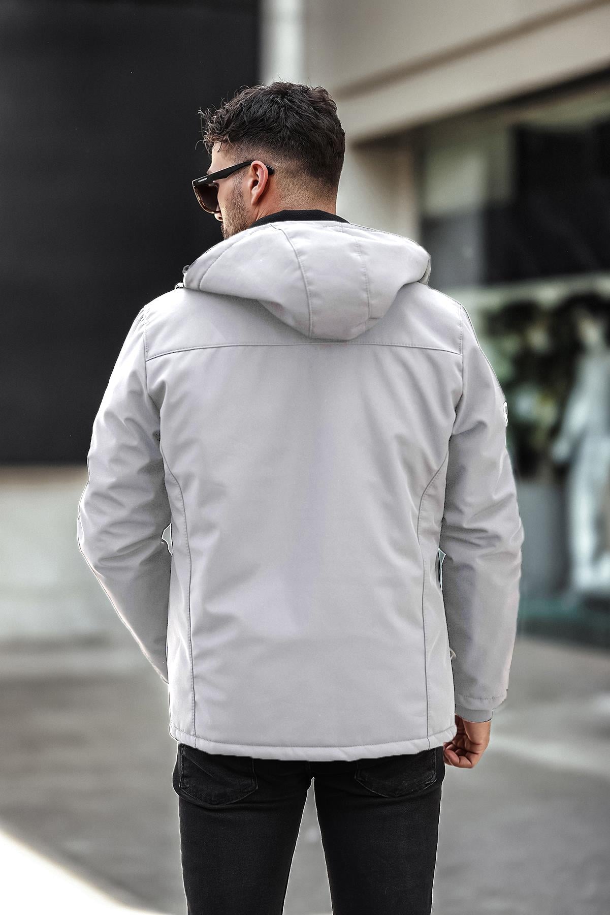 Su ve Rüzgar Geçirmez Termal Softshell Erkek Mont