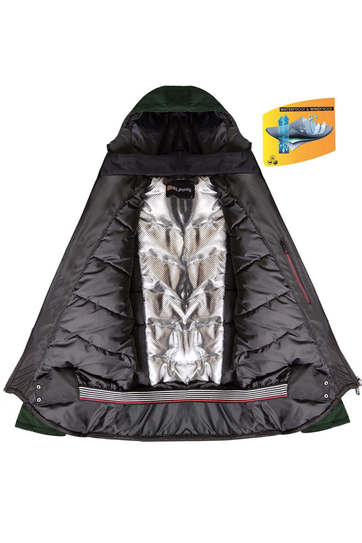 Su ve Rüzgar Geçirmez Termal Softshell Erkek Mont