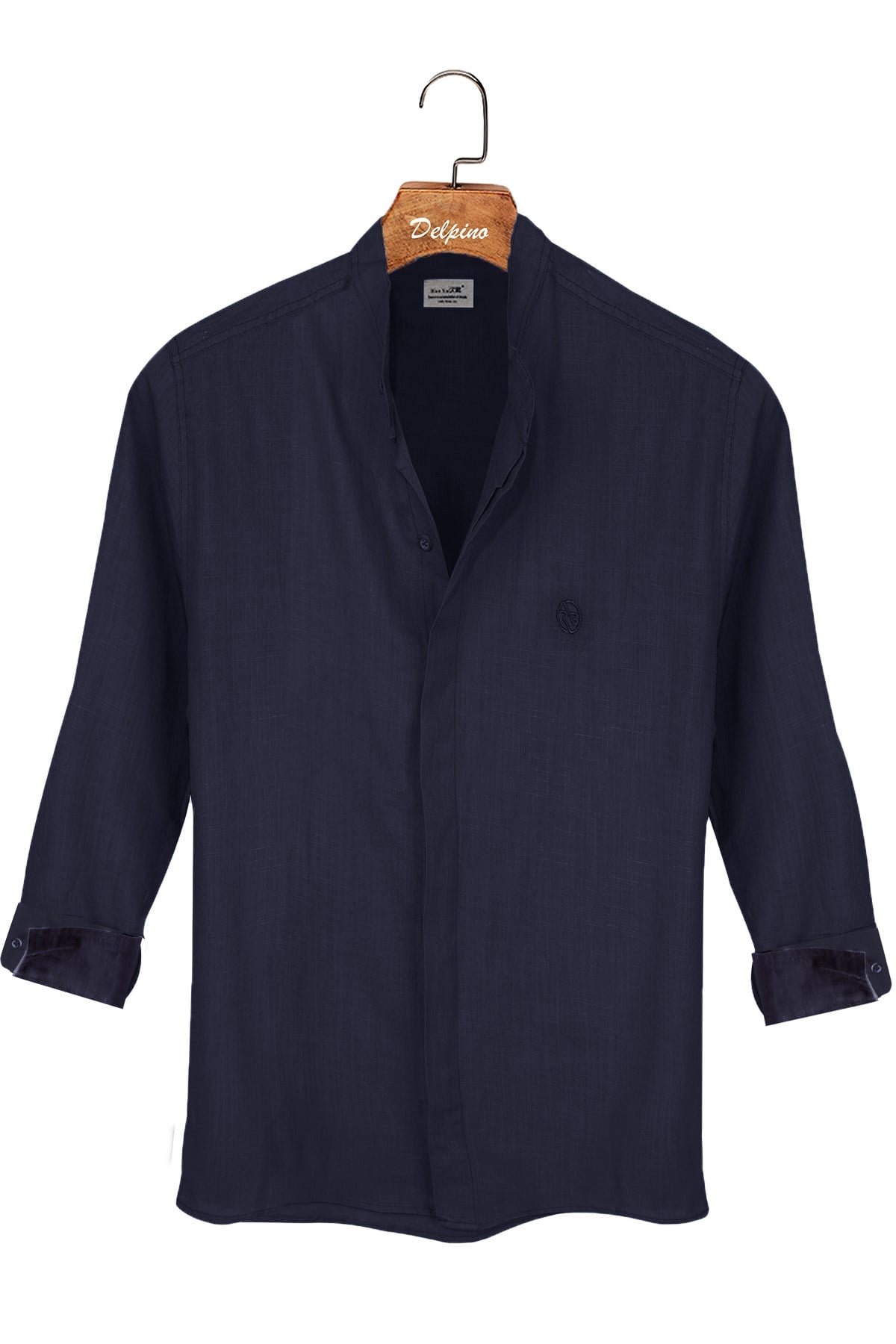 Uzun Kol Yazlık Keten Gömlek