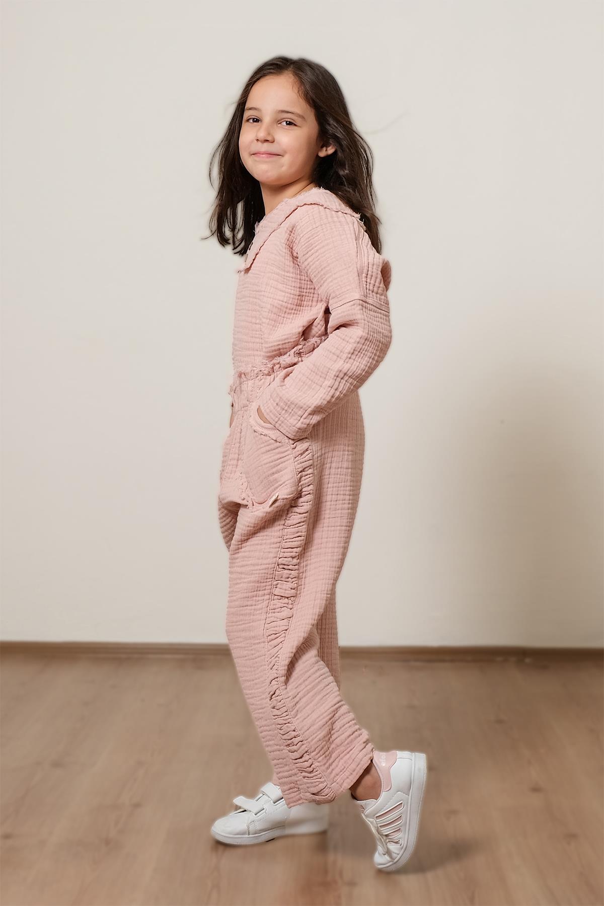 Lambert Müslin  Pantolon Pembe