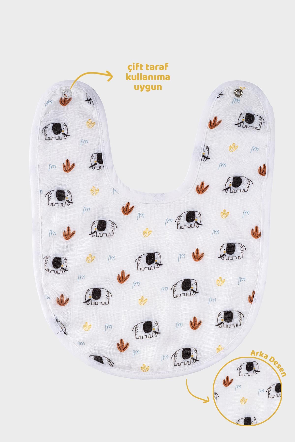 Safari Mama Önlüğü 3'lü Set