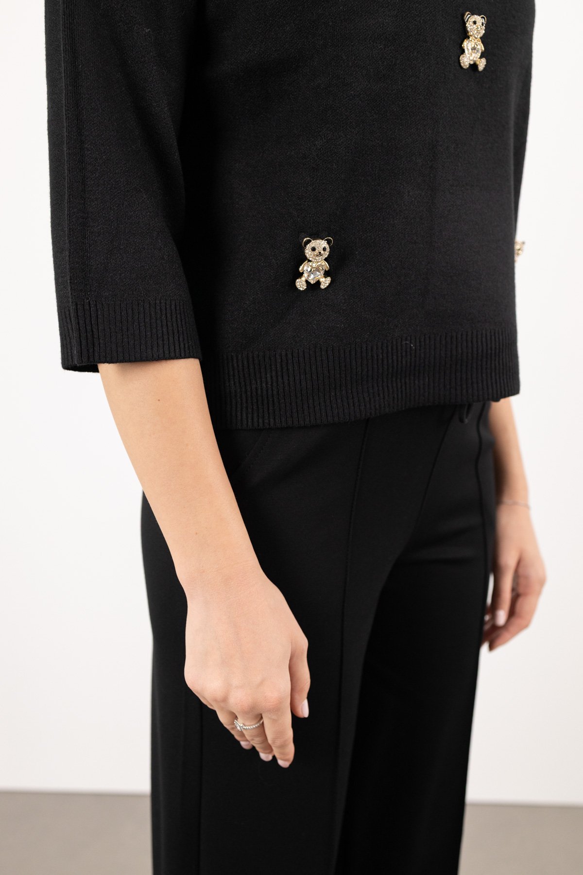 Ayıcık Broş Detay Triko