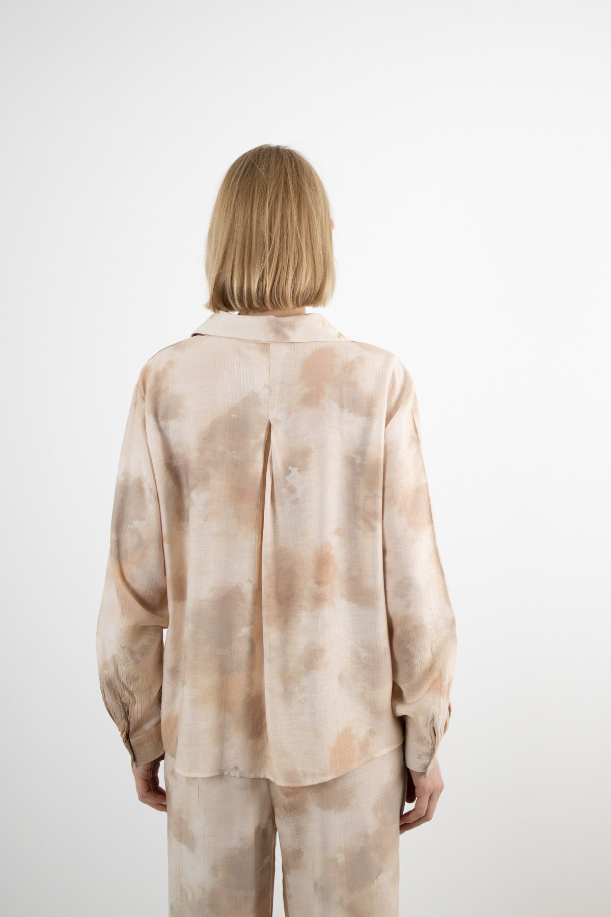 Batik Desen Gömlek Pantolon Takım