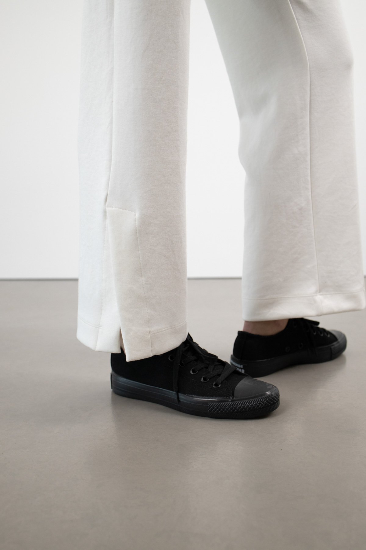 Bel Lastik Detay Basıc Pantolon