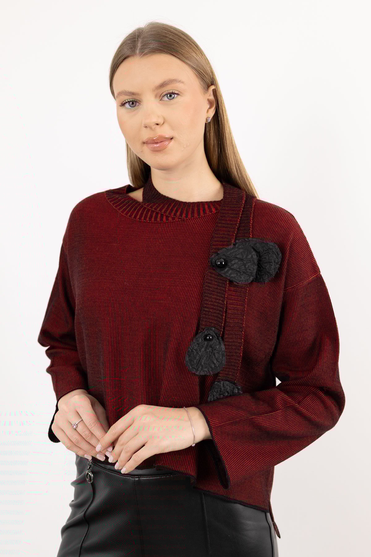 Boyun Kuşat Detay Kazak