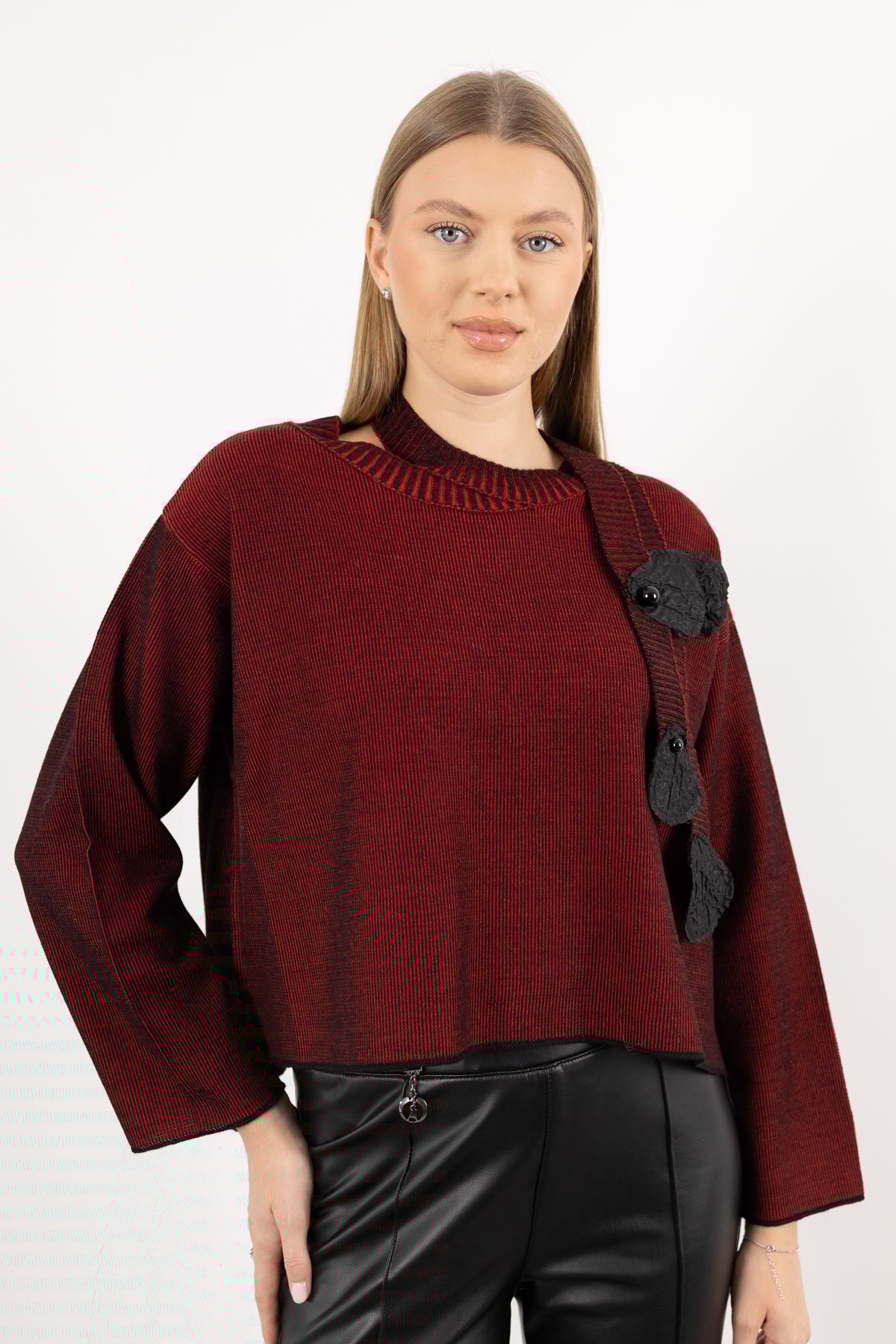 Boyun Kuşat Detay Kazak