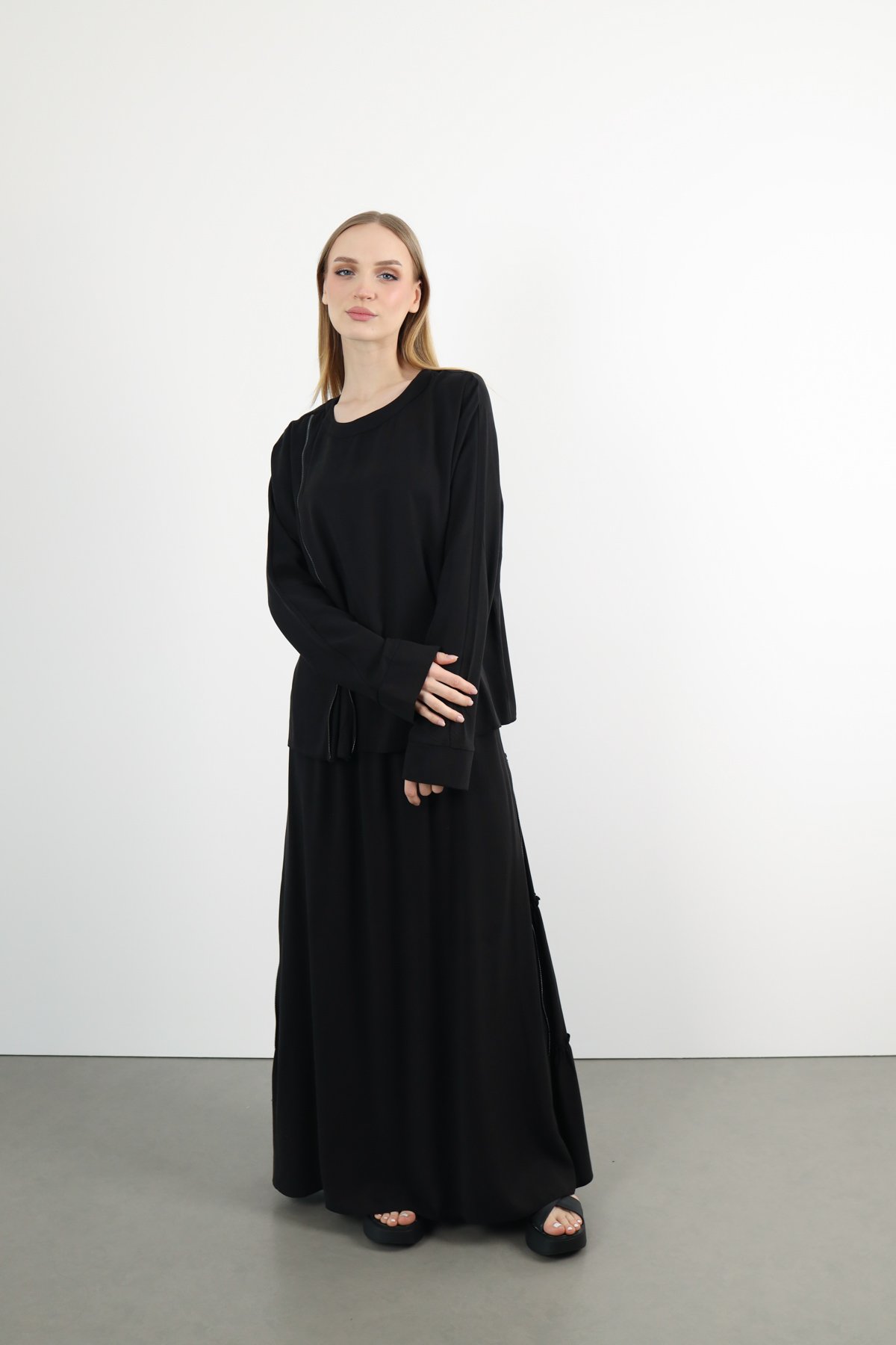 Fermuar Detaylı Takım