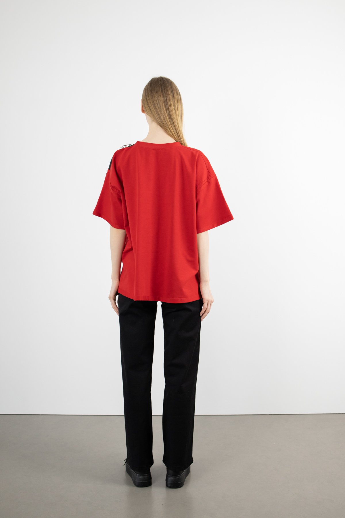 Kemerli Boru Paça Pantolon