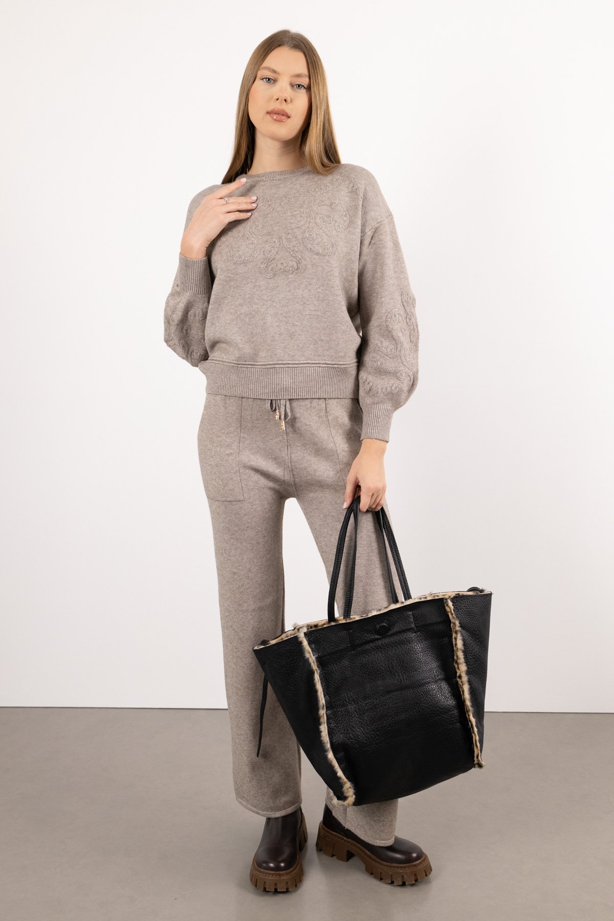 Ön İşleme Detay Alt Üst Triko Takım