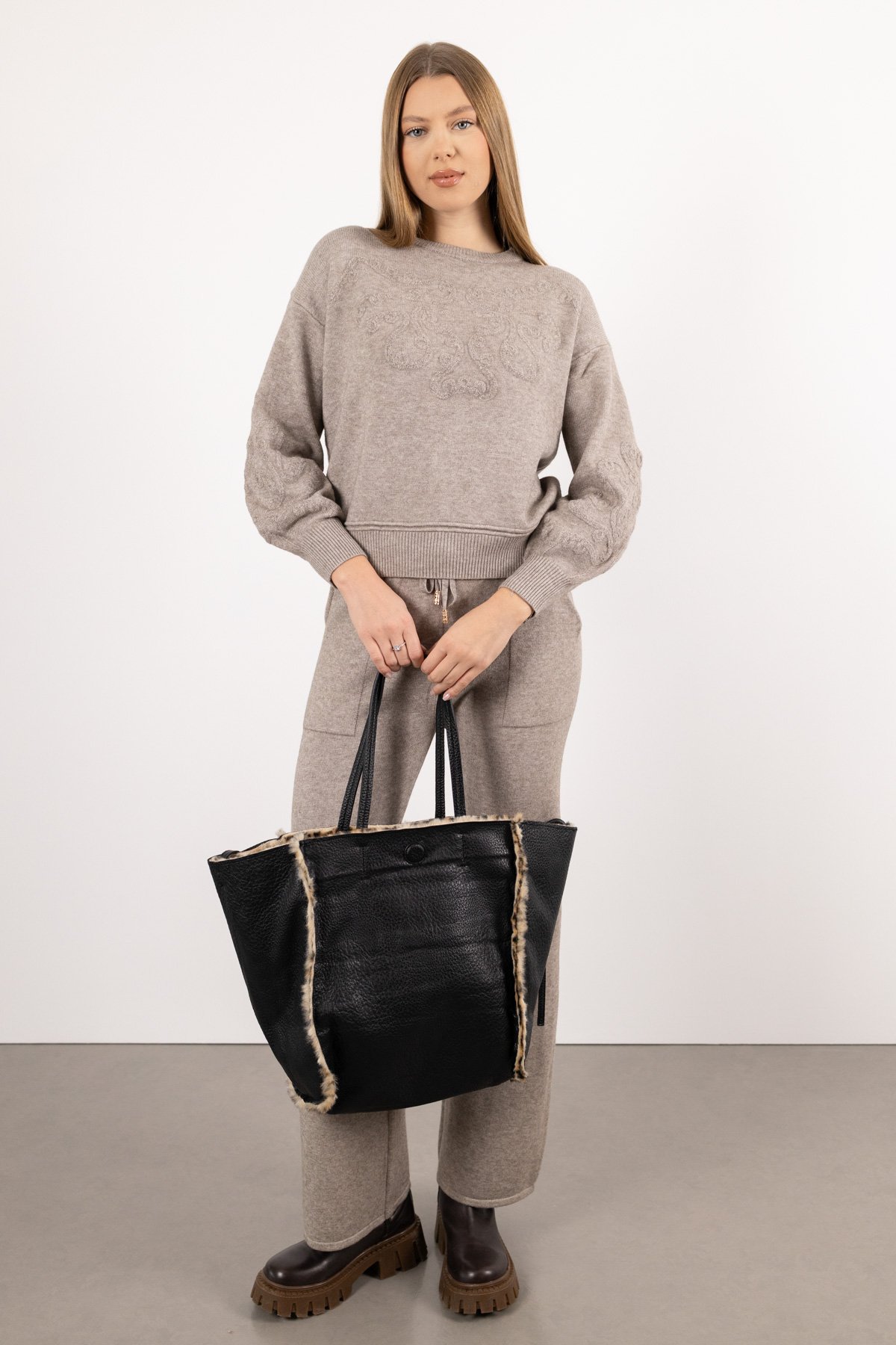 Ön İşleme Detay Alt Üst Triko Takım