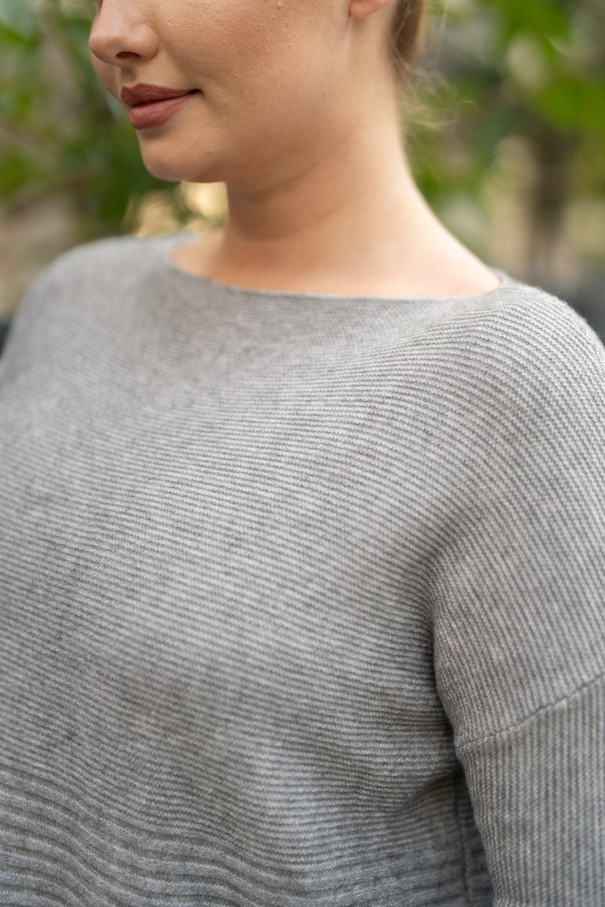 Üst Triko Alt Tül Detay Elbise