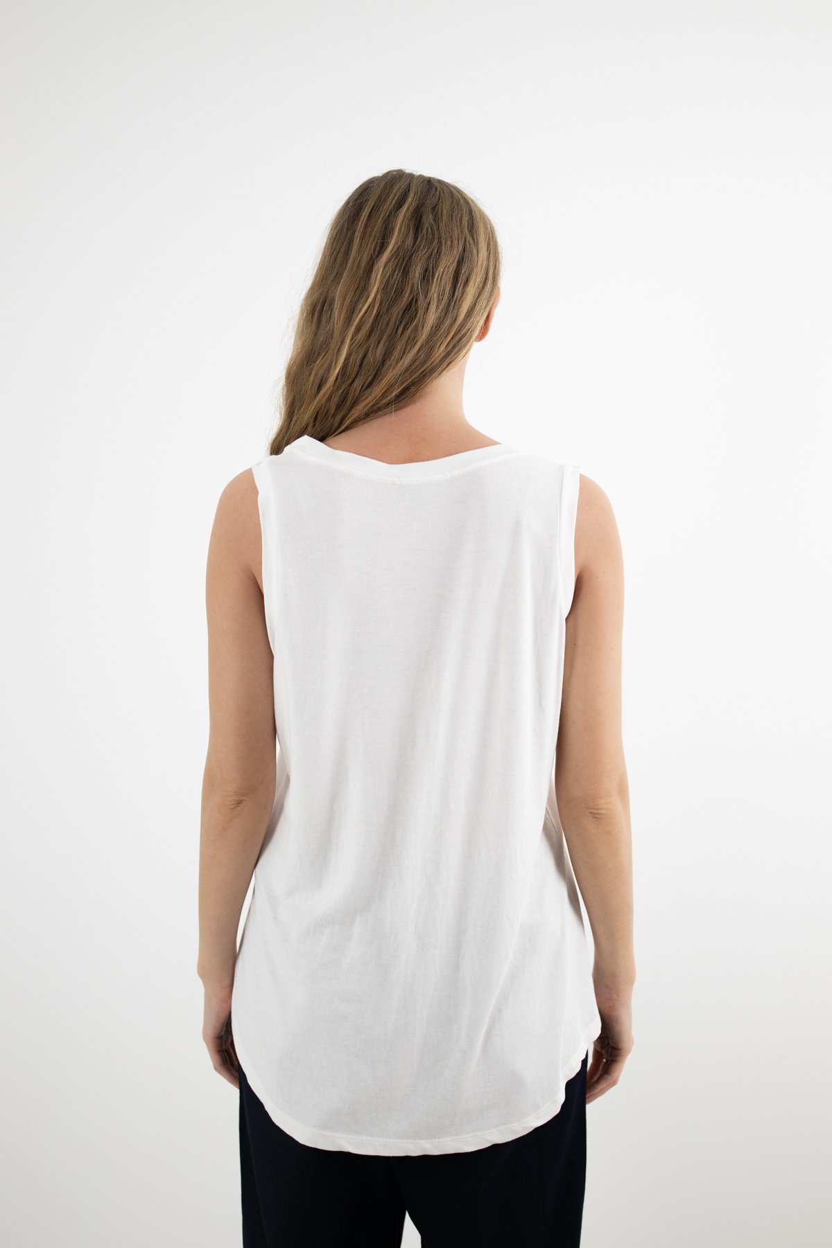 Yakası Gümüş Baskılı Atlet