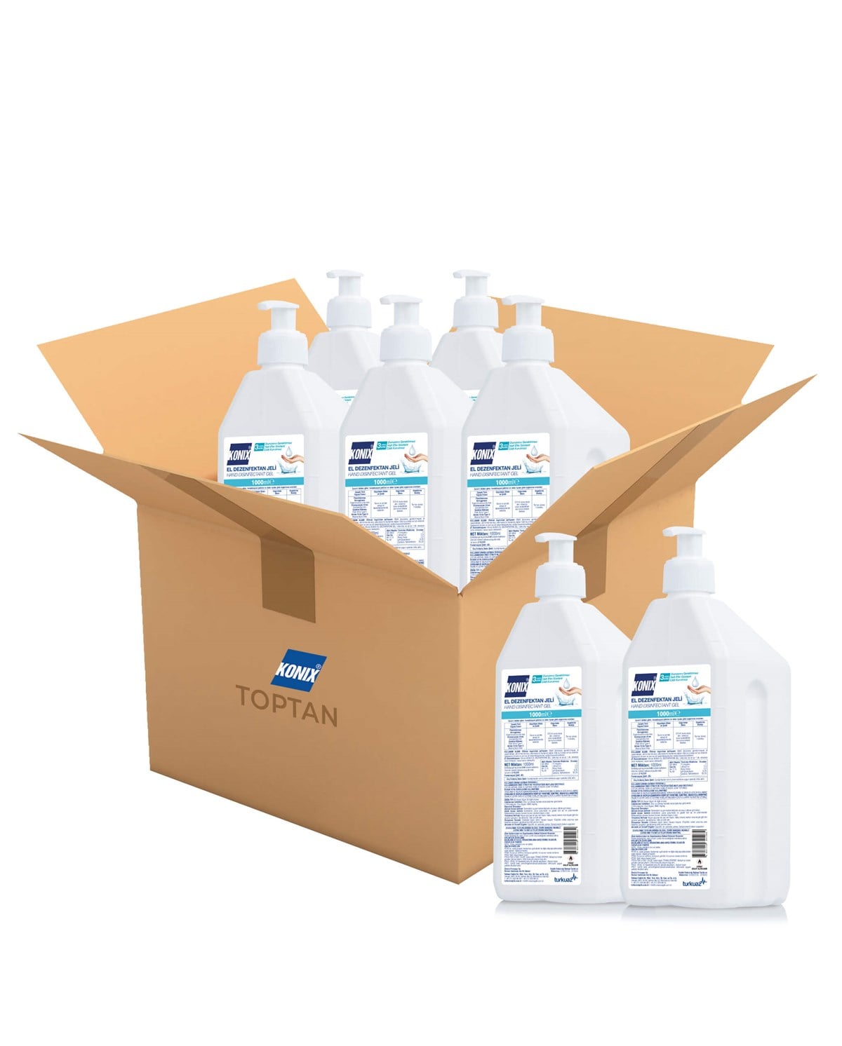 KONIX 1000 ML ANT. EL TEM. JEL BIOS TR - ANTI SISE