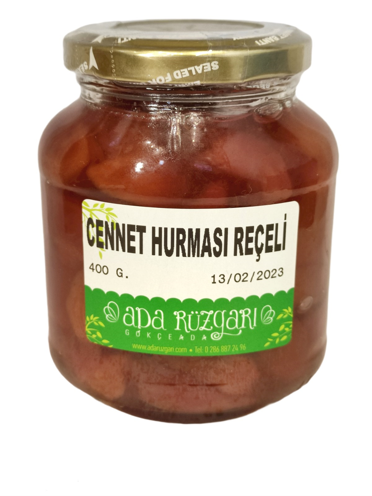 Gökçeada Cennet Hurması Reçeli 400 gr.