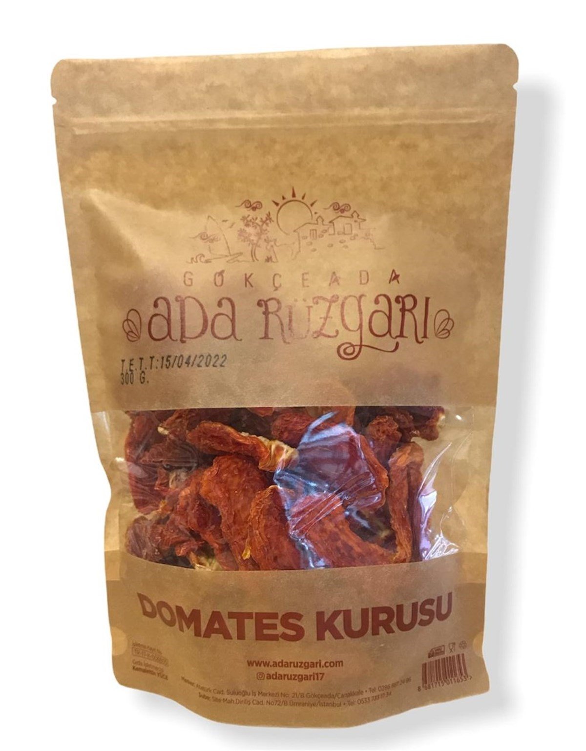 Gökçeada Domates Kurusu 300 Gr.