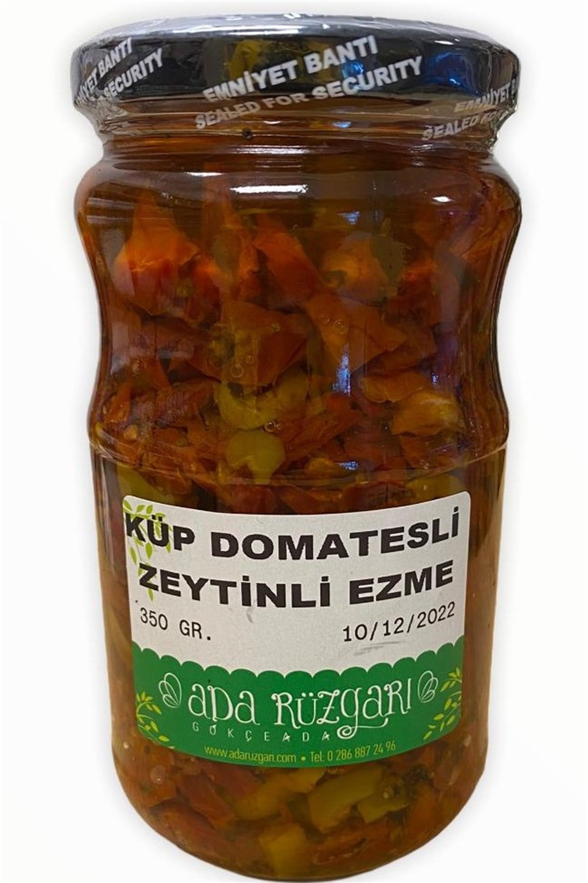 Gökçeada Küp Domatesli Zeytinli Ezme 350 gr.