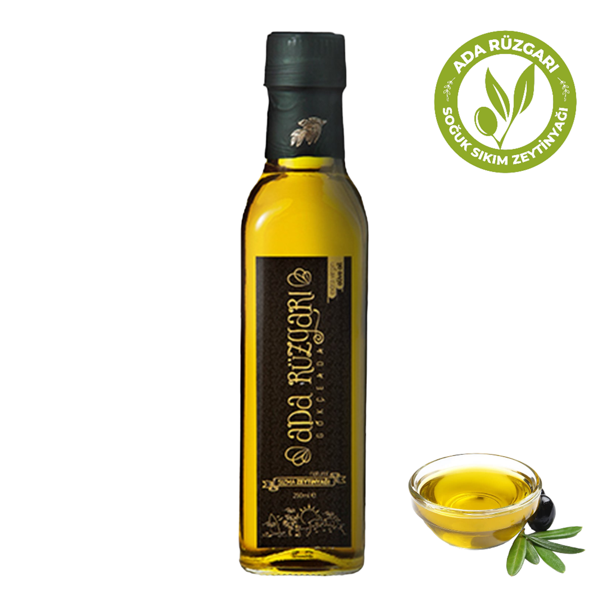 Gökçeada Naturel Sızma Zeytinyağı (Maraska) 250 ml.