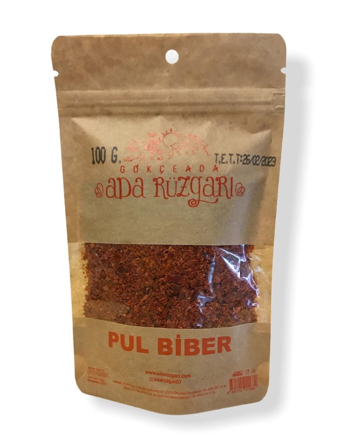 Gökçeada Pul Biber 100 gr.
