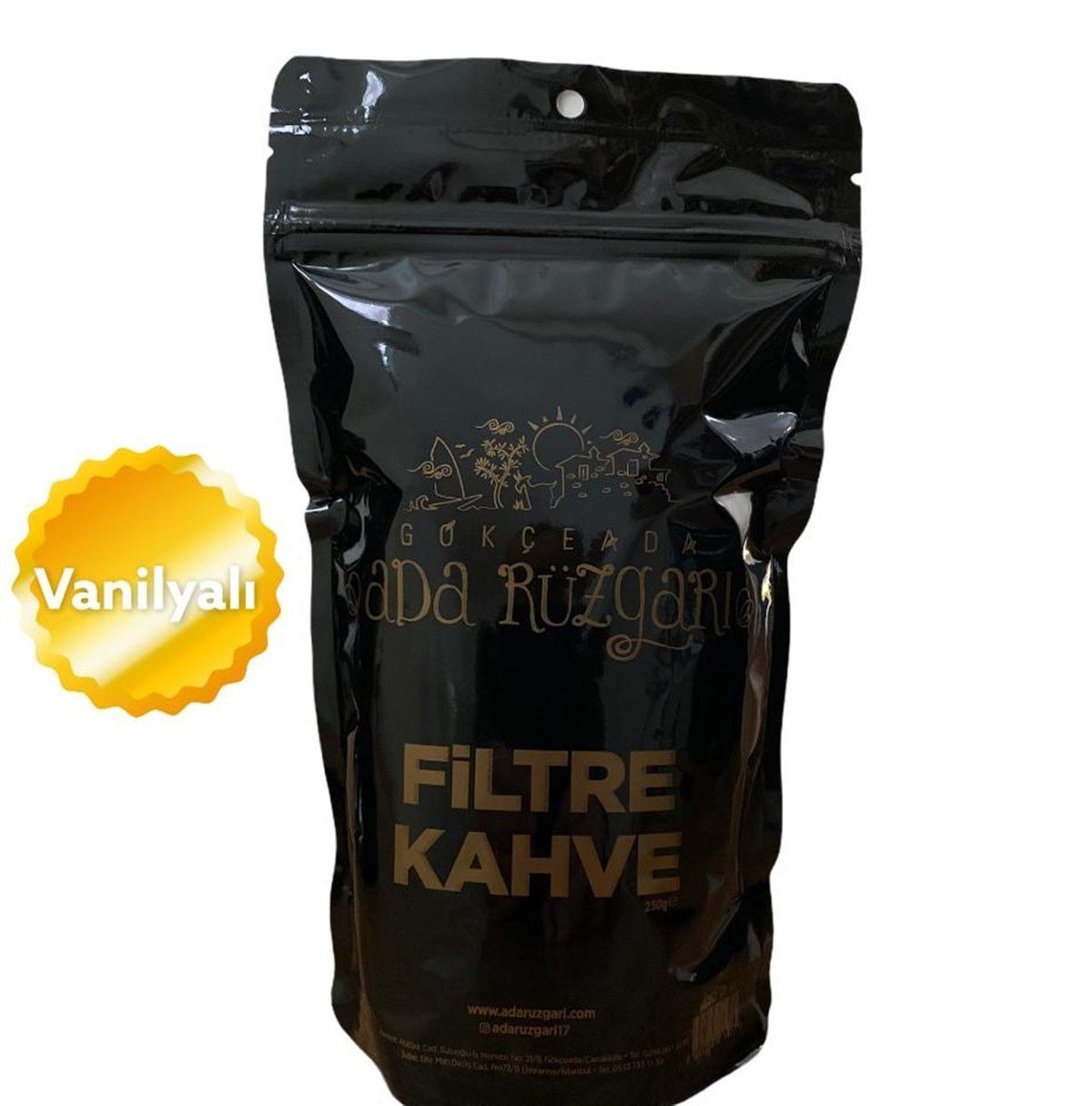 Gökçeada Vanilyalı Filtre Kahve 250 gr.