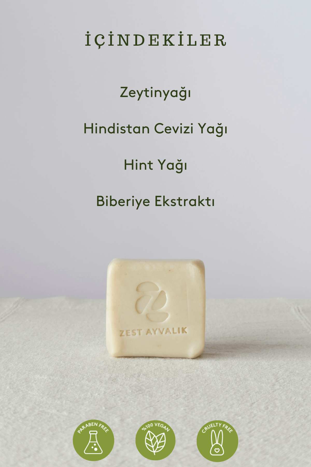 Zest Katı Şampuan 120 g