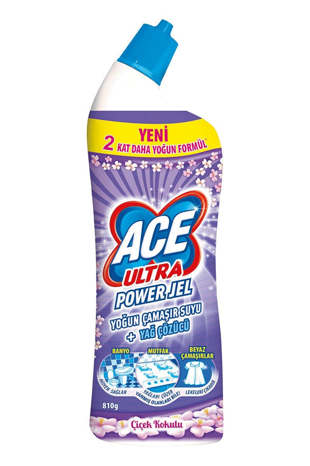 ACE POWER JEL 810 GR ÇİÇEK KOKULU