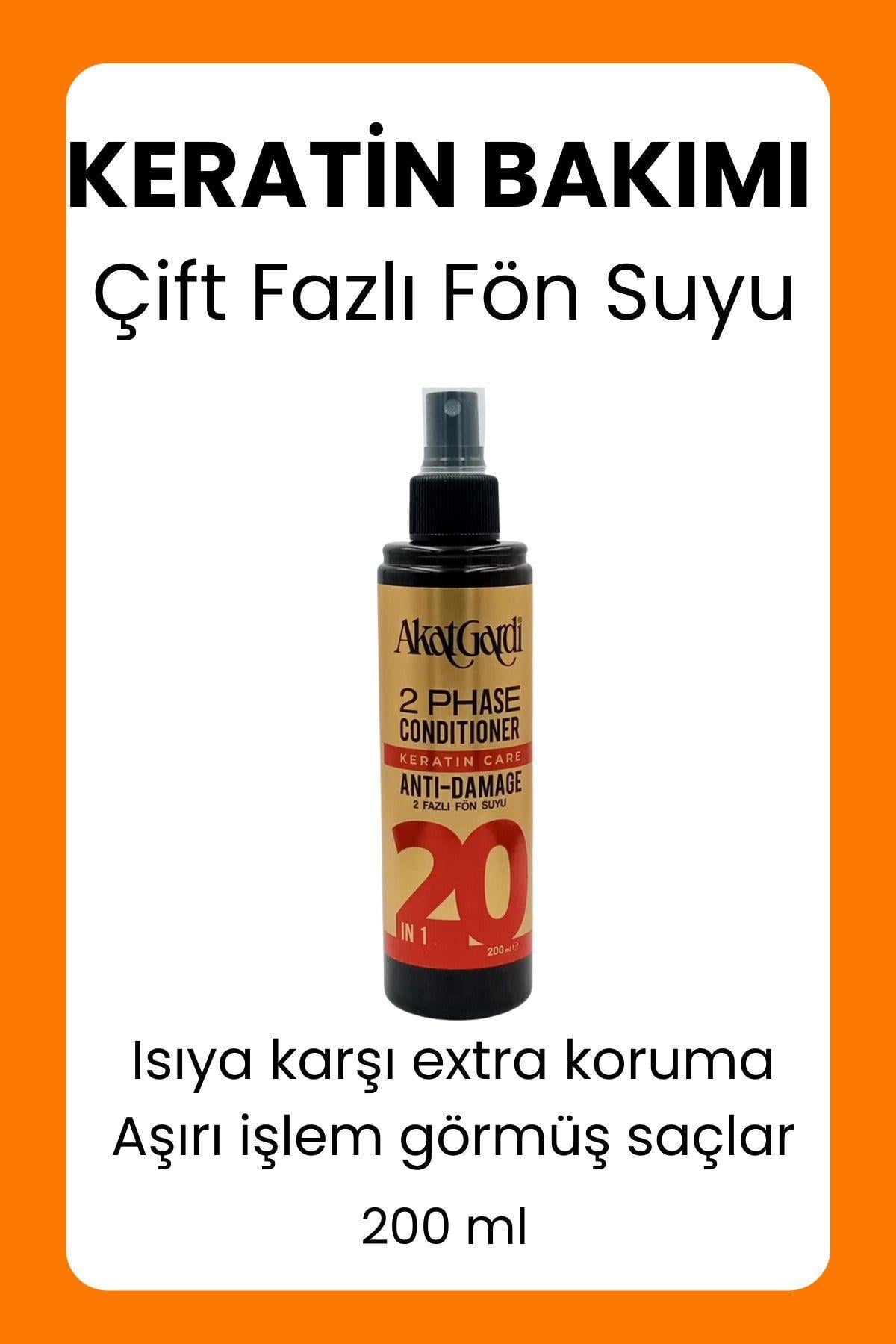 AKATGARDİ FÖN SUYU 200ML KERATİN