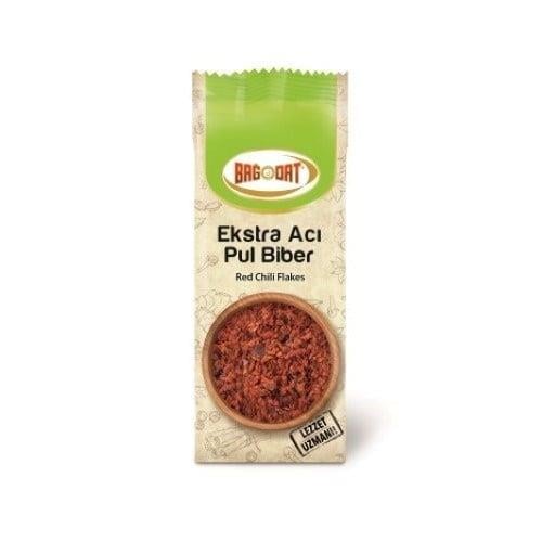 BAĞDAT PUL BİBER 80 GR EKSTRA ACILI 