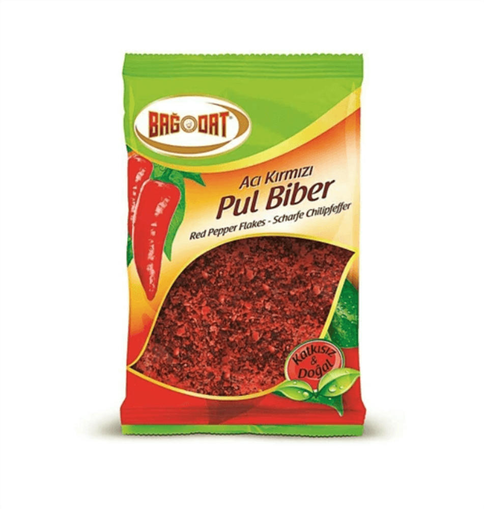 BAĞDAT PUL BİBER KIRMIZI 80GR