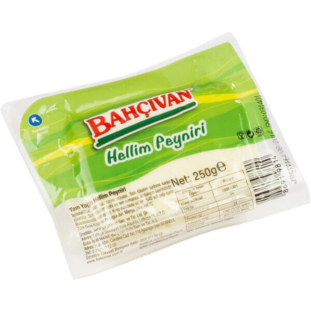 BAHÇIVAN HELLİM PEYNİRİ 250 GR