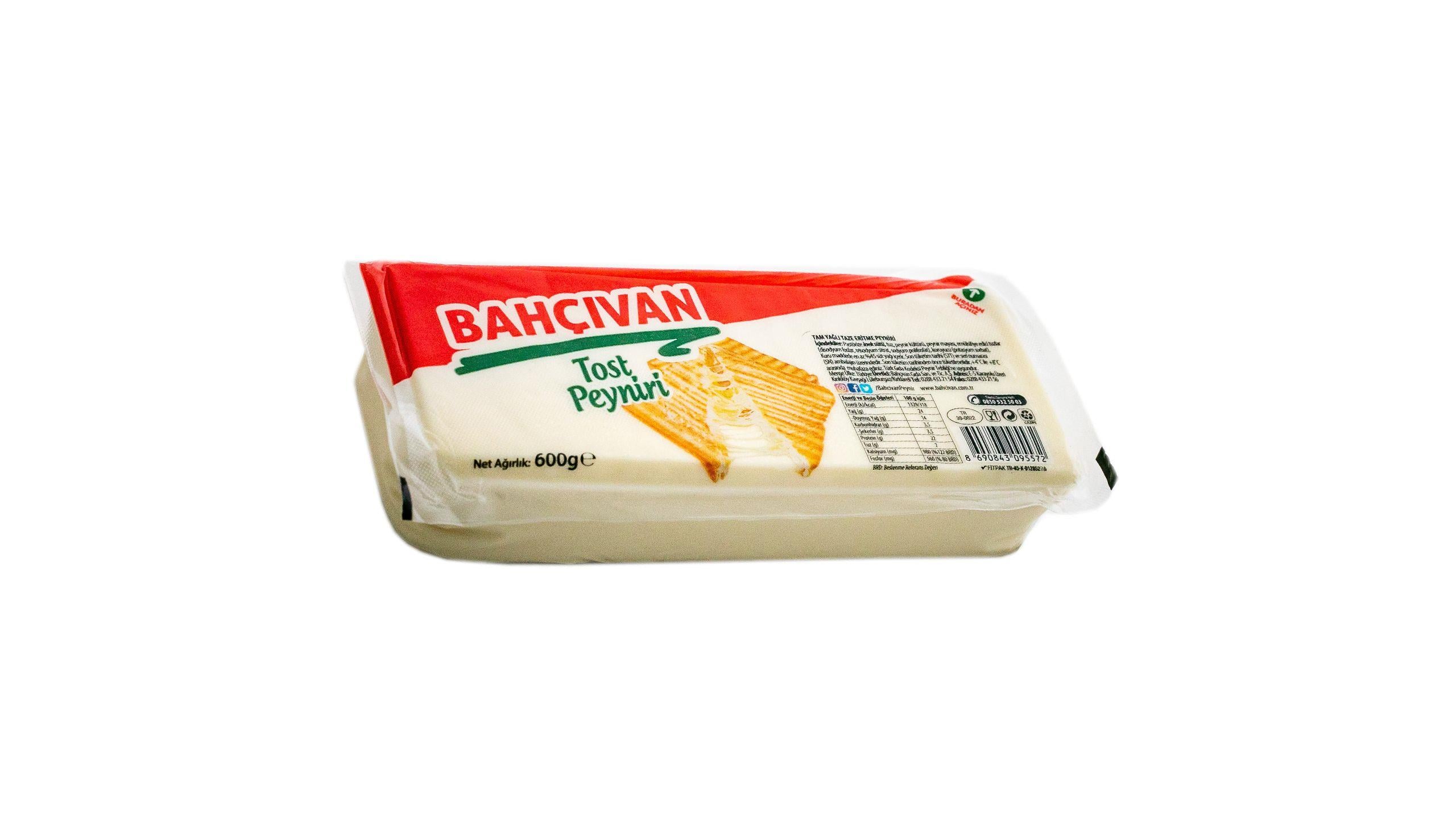 BAHÇIVAN TOST PEYNİRİ 600 GR