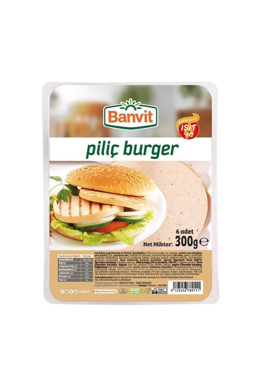 BANVİT PİLİÇ BURGER 300 GR