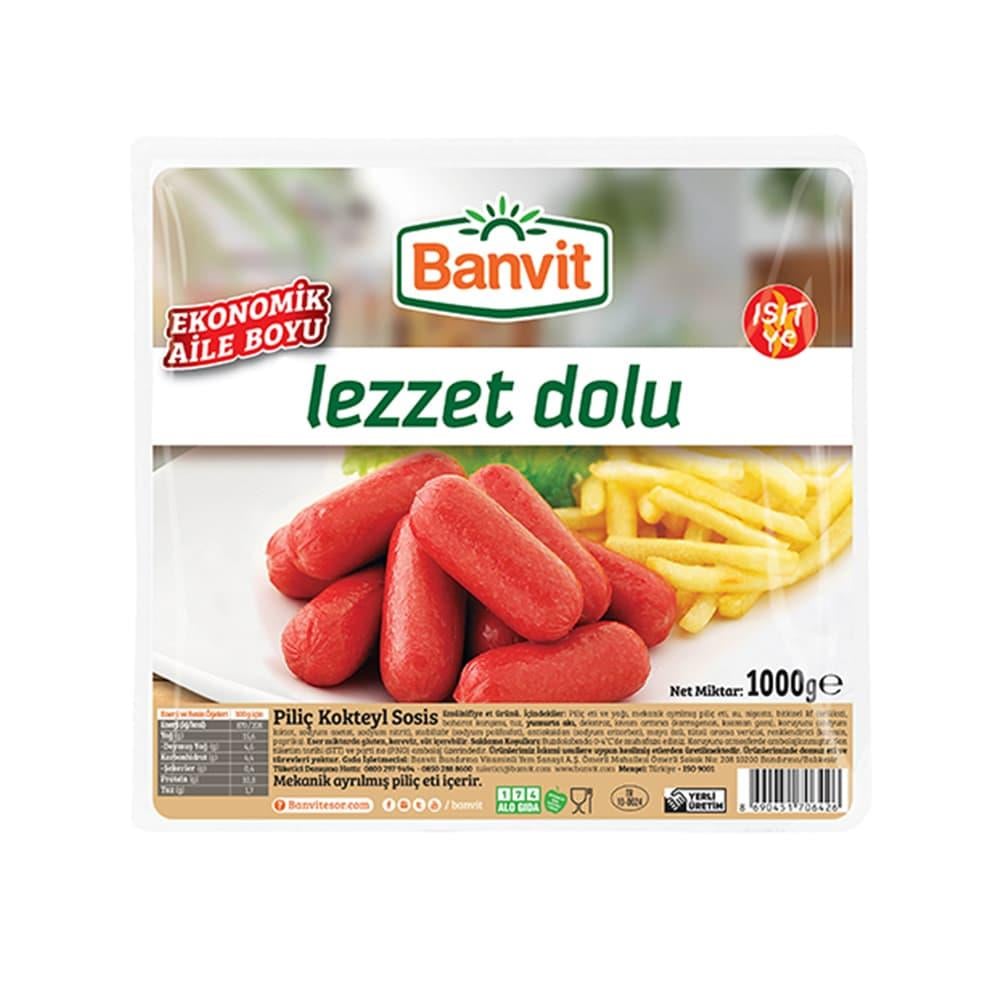 BANVİT SOSİS 1 KG