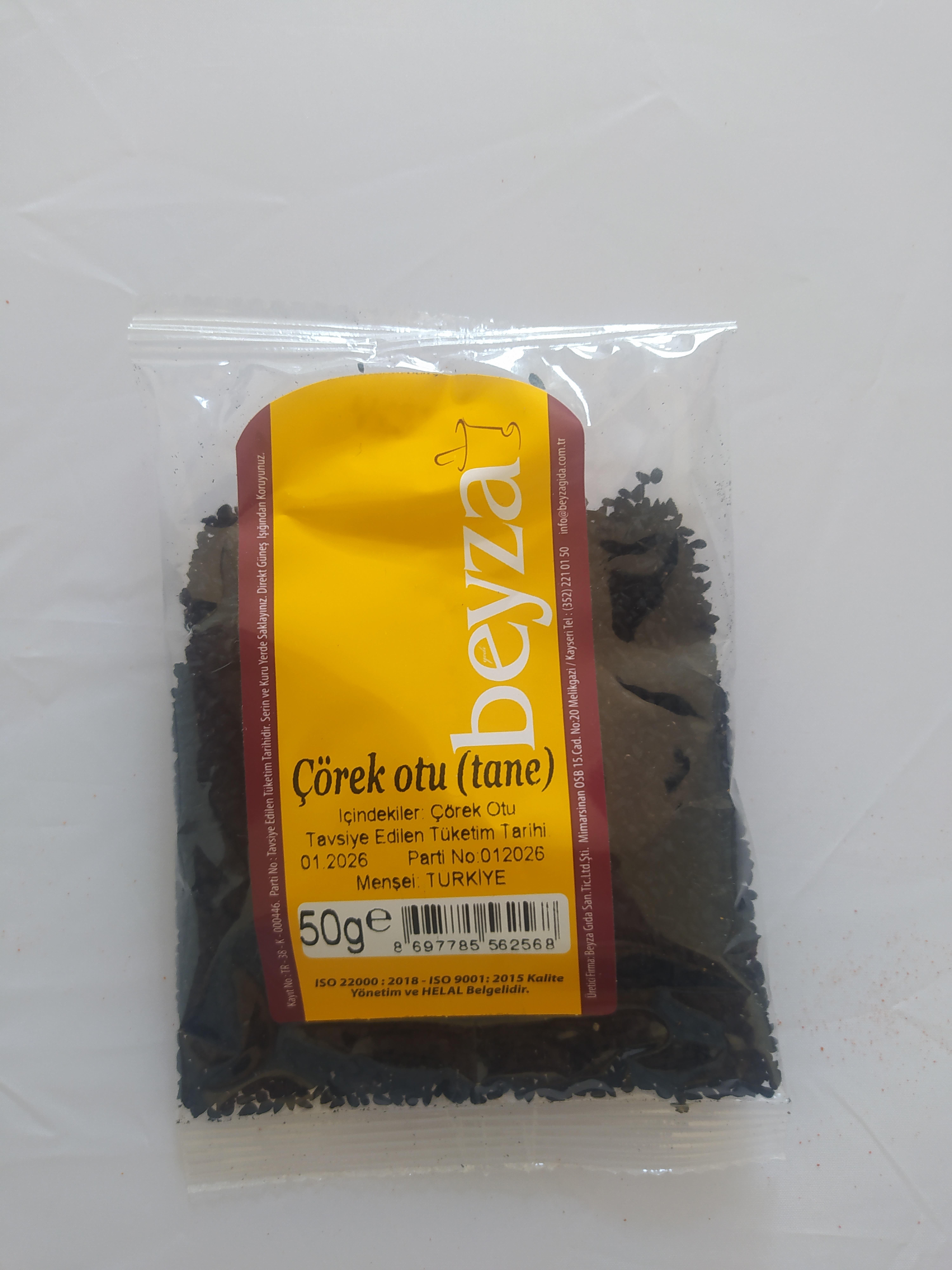 BEYZA ÇÖREKOTU 50 GR