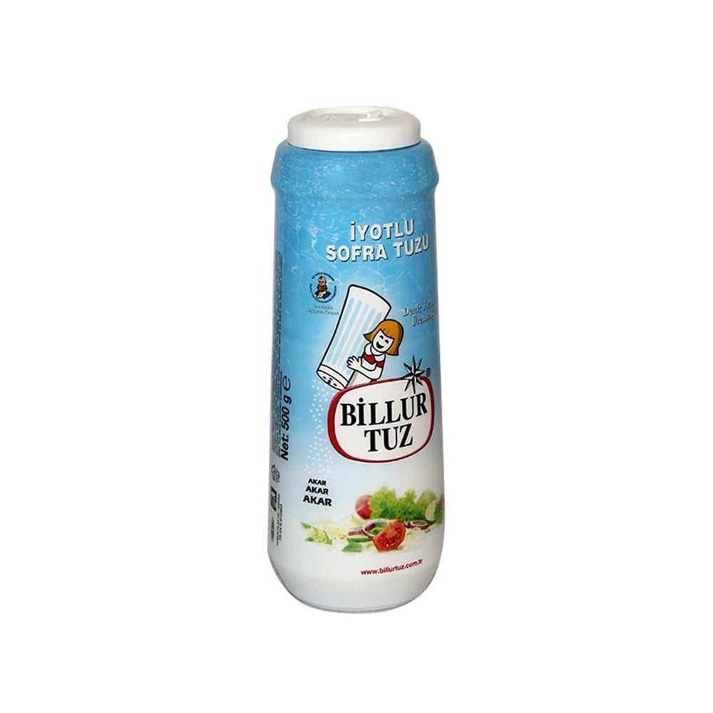 BİLLUR TUZ PLAST.500 GR*20