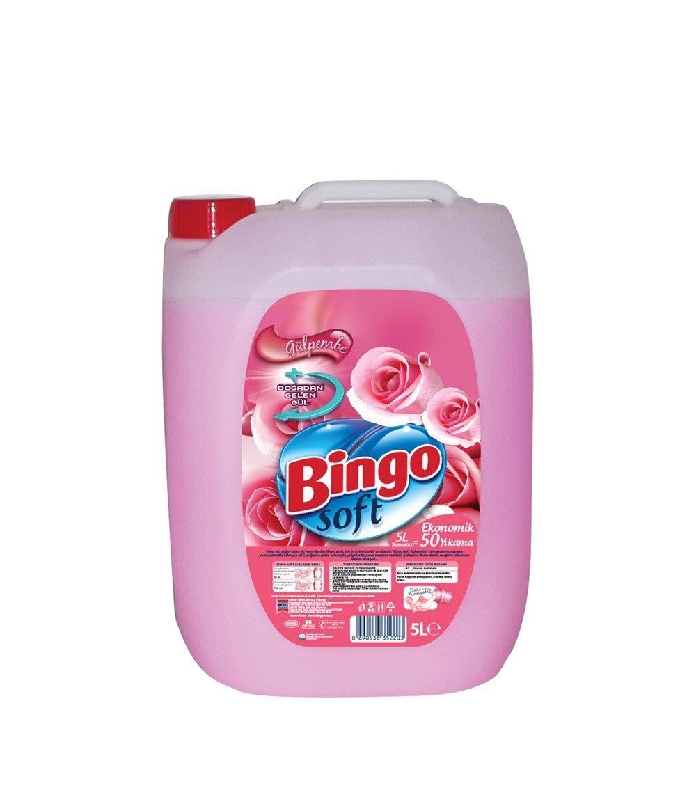 BİNGO SOFT 5 LT GÜL PEMBE