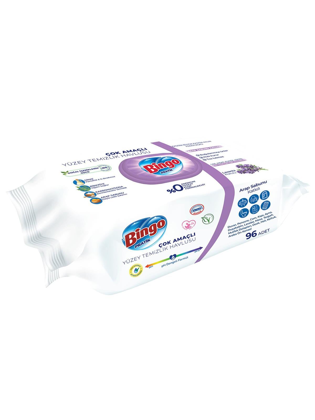 BİNGO YÜZEY TEM. HAVLUSU 96 LI LAVANTA