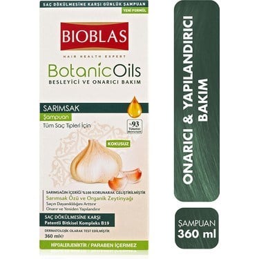 BİOBLAS ŞAMPUAN 360 ML SARIMSAK