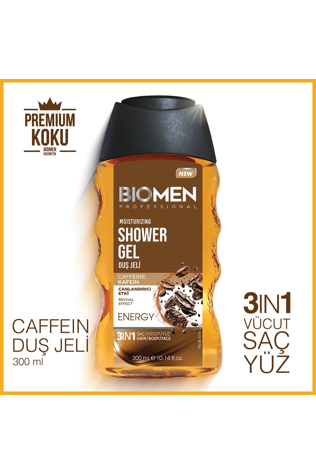 BİOMEN DUŞ JELİ 300ML ENERGY 3-1 