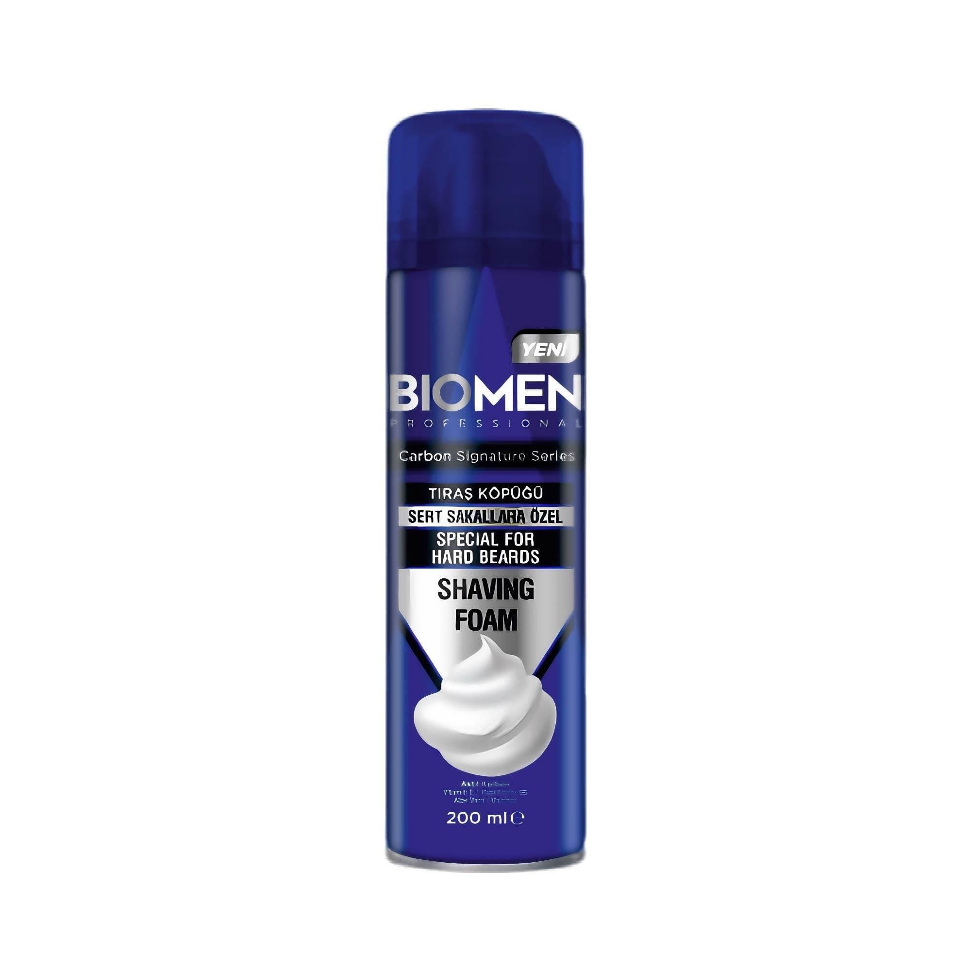 BİOMEN TIRAŞ KÖPÜĞÜ 200ML SERT