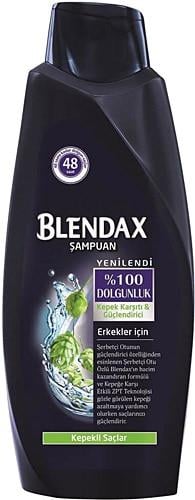 BLENDAX ŞAMPUAN 550 ML ERK KEPEK KARŞITI YN 